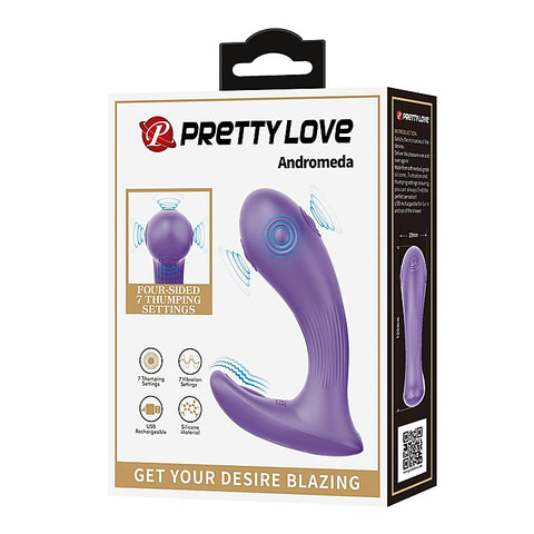 Andromeda Rechargeable Vibrating P Spot Stimulator by Baile