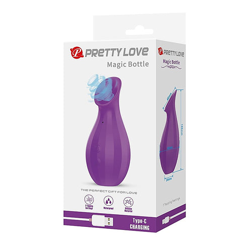 Magic Bottle Rechargeable Clitoral Suction Vibrator by Baile