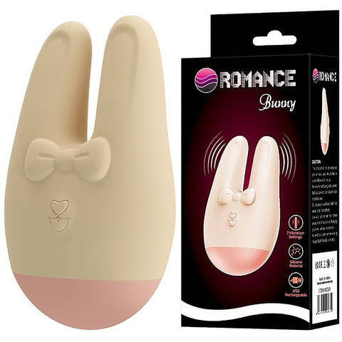 Bunny Rechargeable Silicone Clitoral Vibrator by Baile
