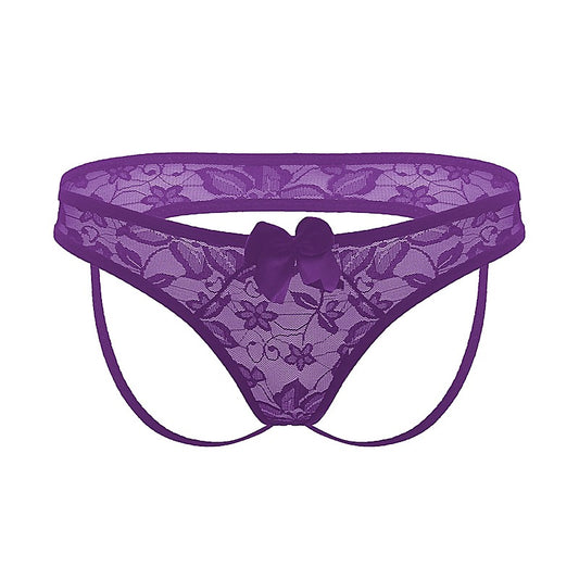 Sexy Crotchless Panties by Love In Leather