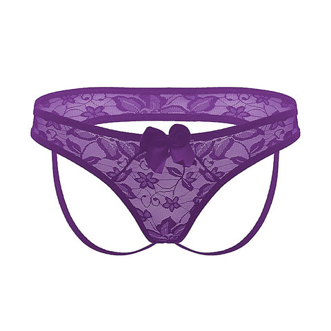 Sexy Crotchless Panties by Love In Leather