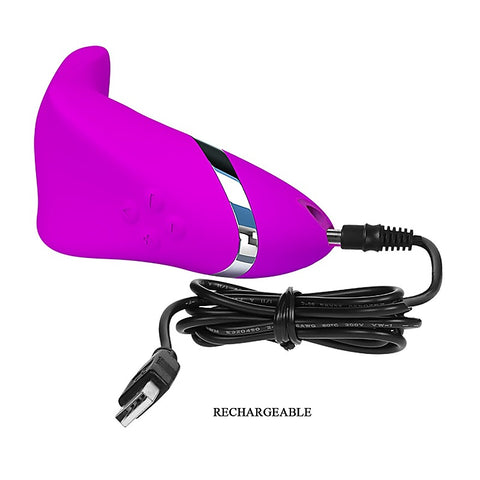 Cute Rechargeable Lay-on G Spot Vibrator by Baile