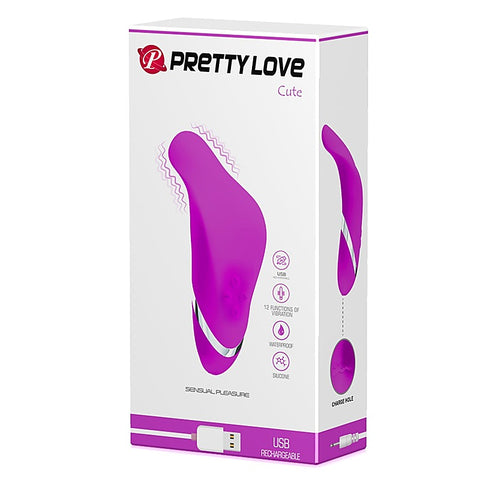 Cute Rechargeable Lay-on G Spot Vibrator by Baile