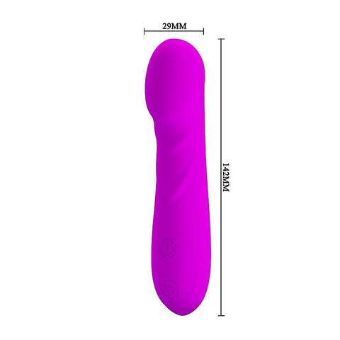 Reuben Petite Rechargeable Silicone G Spot Massager by Baile