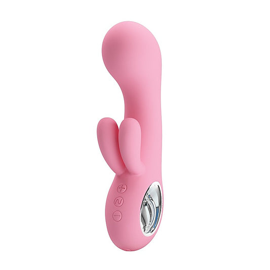 Chris 7 Functions Silicone Rabbit Vibrator by Baile