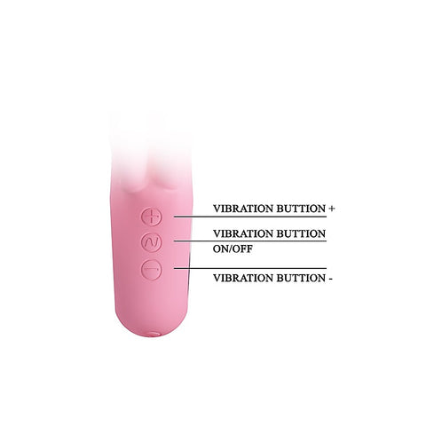 Chris 7 Functions Silicone Rabbit Vibrator by Baile