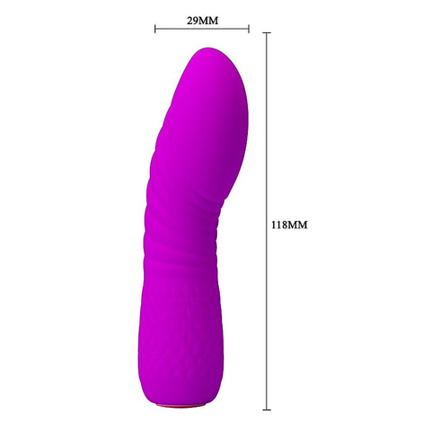Abner Mini Silicone G Spot Vibrator by Baile