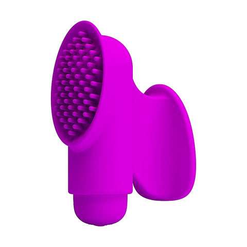 Freda 12 Functions Rechargeable Finger Sleeve Vibrator