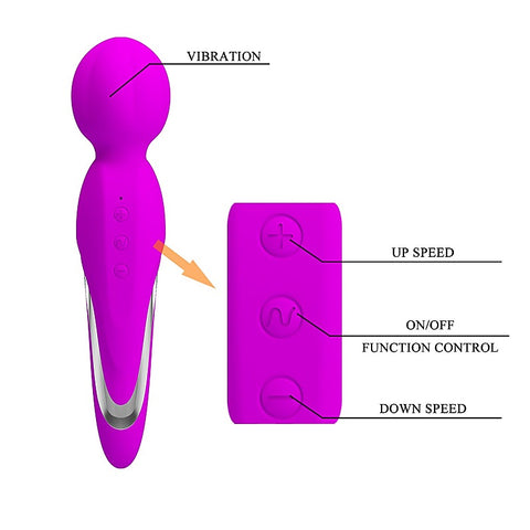 Super Soft Silicone Body Wand Massager by Baile