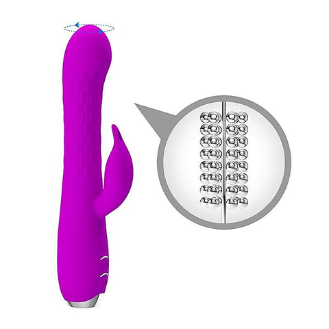 Rechargeable and Rotating Rabbit Vibrator by Baile