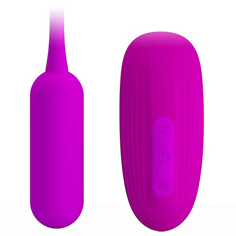 Remote Control Sucking Silicone Egg Vibrator by Baile