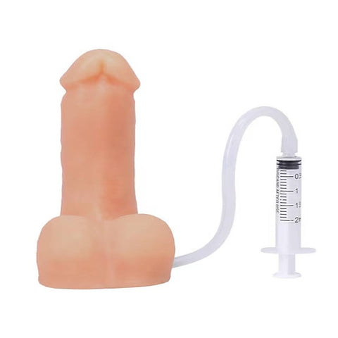POP N Play Realistic Squirting Packer Dildo by Tantus