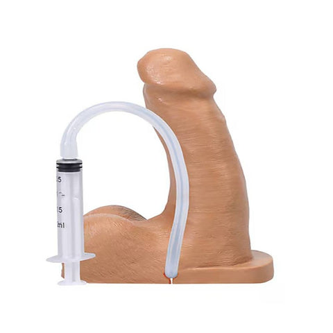 POP N Play Realistic Squirting Packer Dildo by Tantus