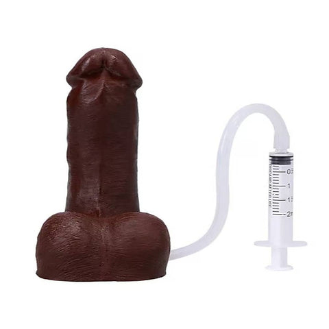 POP N Play Realistic Squirting Packer Dildo by Tantus