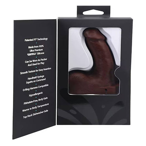 POP N Play Realistic Squirting Packer Dildo by Tantus
