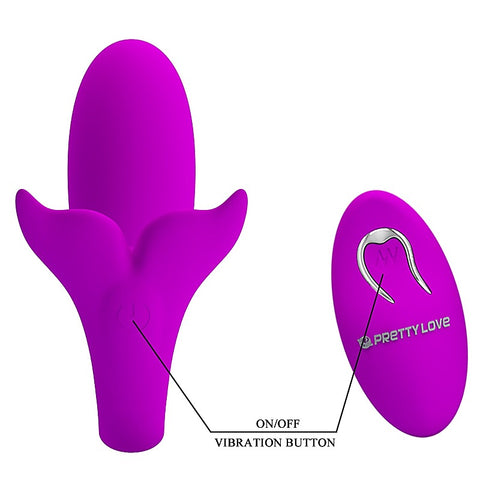 Jordyn Whale Remote Control Couples Vibrator by Baile