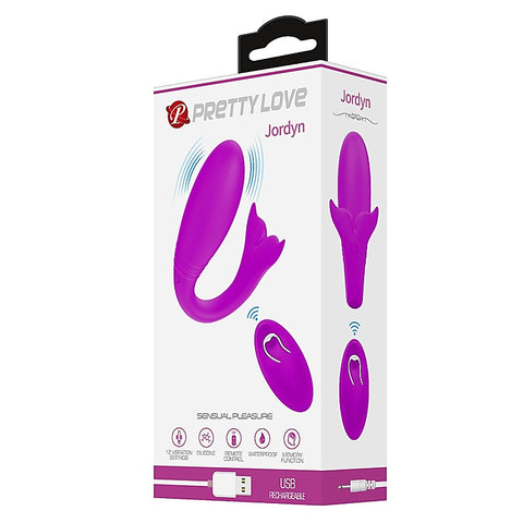 Jordyn Whale Remote Control Couples Vibrator by Baile