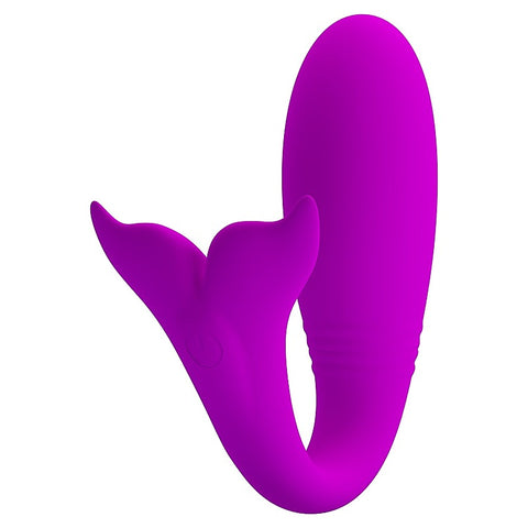 Jayleen Whale Remote Control Couples Vibrator by Baile