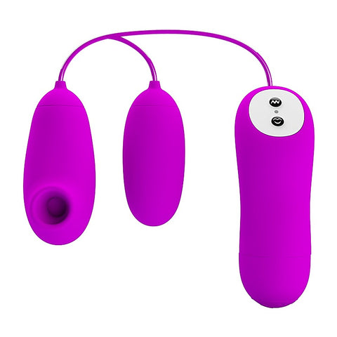 Clitoral Suction and Vibro Bullet Massager by Baile