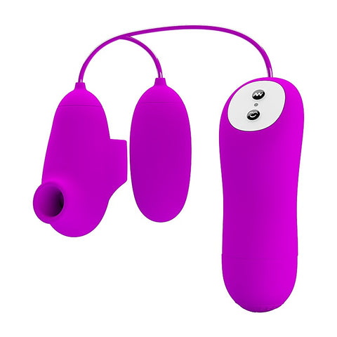 Clitoral Suction and Vibro Bullet Massager by Baile
