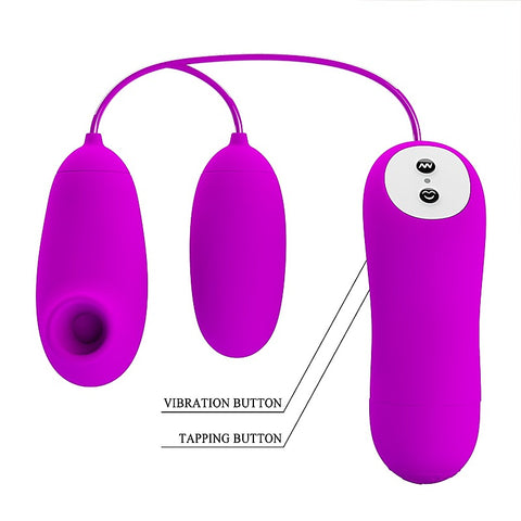 Clitoral Suction and Vibro Bullet Massager by Baile