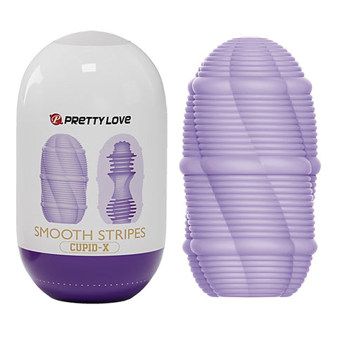 Smooth Stripes Cupid X Male Masturbator Sleeve by Baile