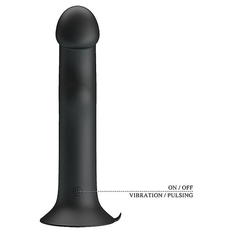 Murray Vibrating and Pulsating Silicone Dildo by Baile