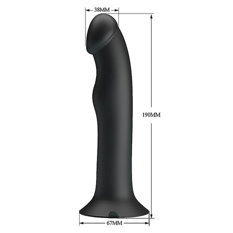 Murray Vibrating and Pulsating Silicone Dildo by Baile
