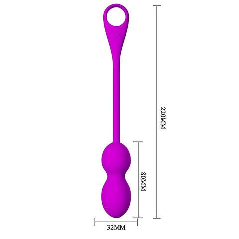 Elvira 12 Functions Rechargeable Vibrating Kegel Ball
