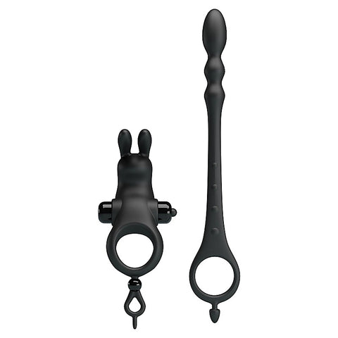 V 10 Speed Mens Vibrating Penis Sleeve by Baile