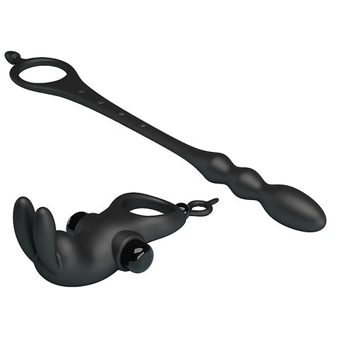 V 10 Speed Mens Vibrating Penis Sleeve by Baile