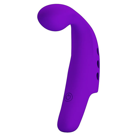 Gorgon 10 Functions Silicone Finger Vibrator by Baile