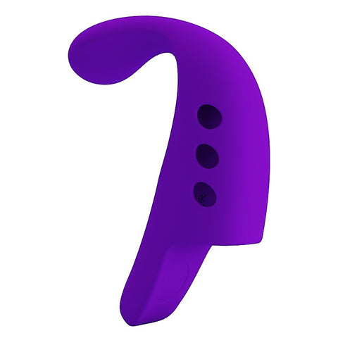 Gorgon 10 Functions Silicone Finger Vibrator by Baile