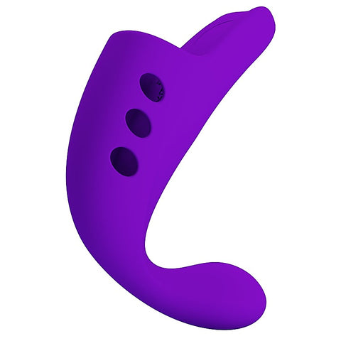 Gorgon 10 Functions Silicone Finger Vibrator by Baile