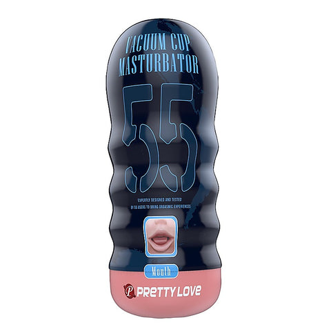 Vacuum Cup Realistic Oral Sex Masturbator Mouth by Baile