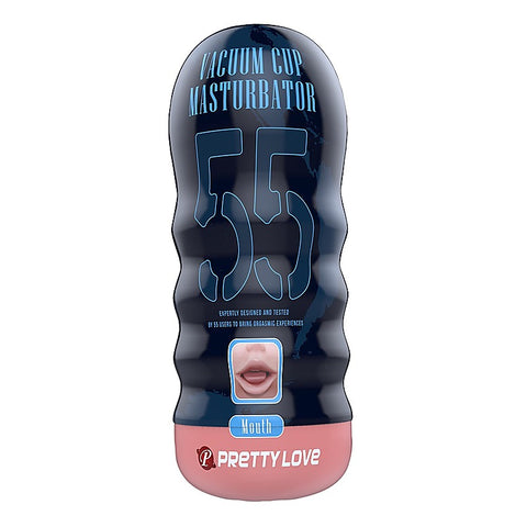 Vacuum Cup Realistic Oral Sex Masturbator Mouth by Baile