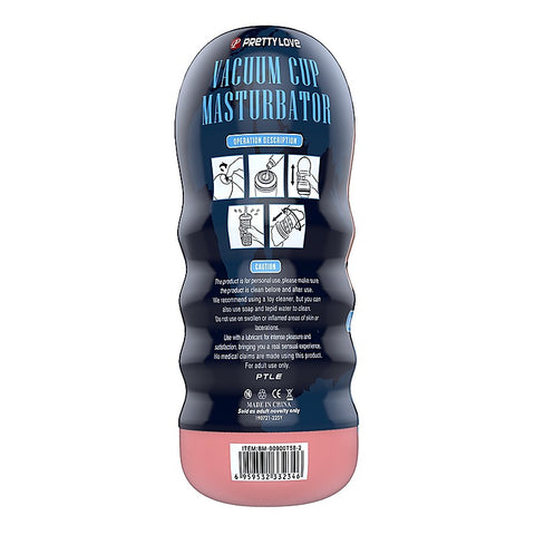Vacuum Cup Realistic Oral Sex Masturbator Mouth by Baile