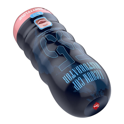 Vacuum Cup Realistic Oral Sex Masturbator Mouth by Baile
