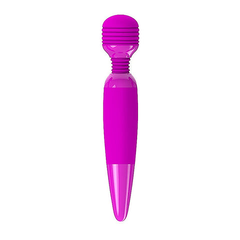 Flirtatious Vibrating Silicone Body Wand Massager by Baile