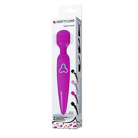 Flirtatious Vibrating Silicone Body Wand Massager by Baile