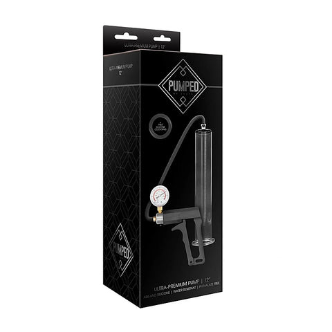 Pumped Ultra- 12 Inch Wide Penis Pump by Shots Toys