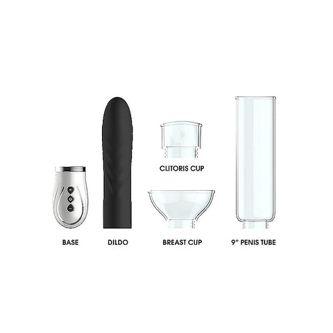Pumped Twister 4 in 1 Rechargeable Couples Pump Kit