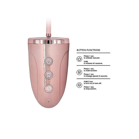 Pumped Universal Rechargeable Penis Pump Head by Shots Toys