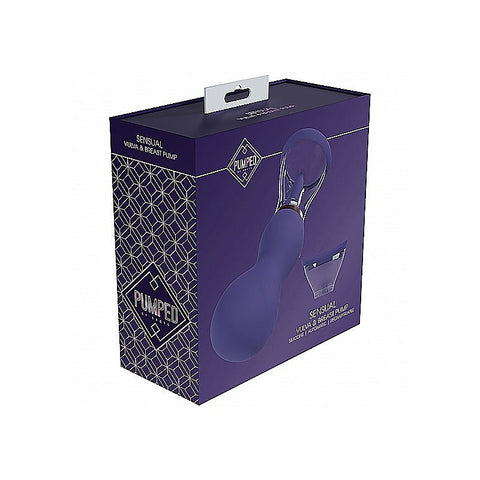Pumped Sensual Automatic Vulva & Breast Pump by Shots Toys