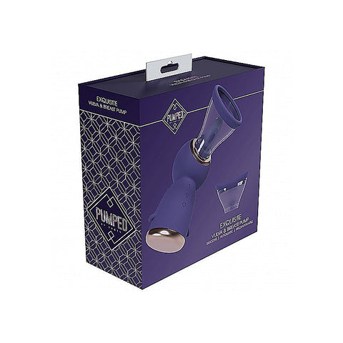 Pumped Exquisite Automatic Silicone Vulva & Breast Pump