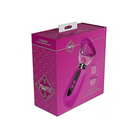 Pumped Dazzling Vulva, Clitoral, Nipple & Breast Pump