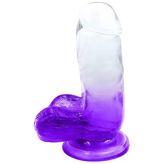 Playful Riders 6 inch Realistic Cock with Balls by Evolved