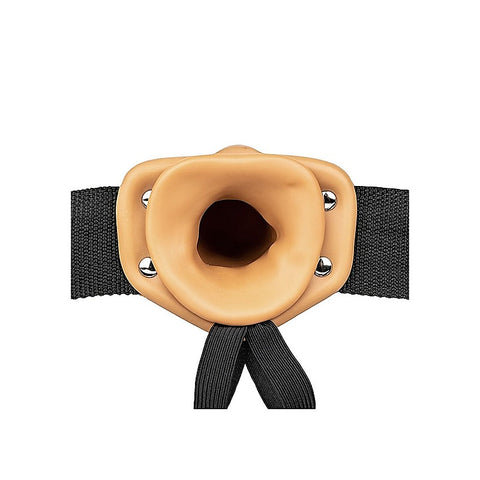 Vibrating Hollow Strapon by Shots Toys