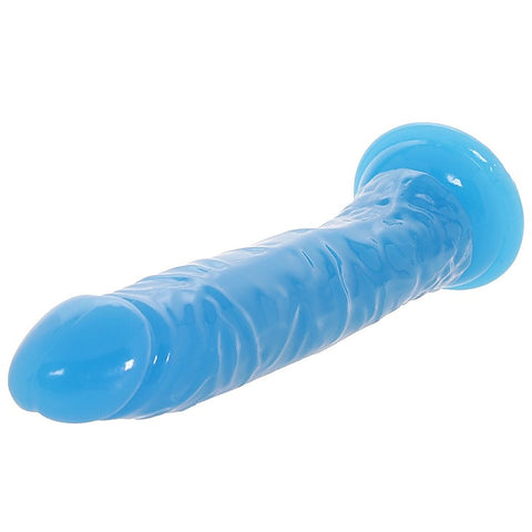 8 Inch Slim Glow in the Dark Neon Dong by Shots Toys