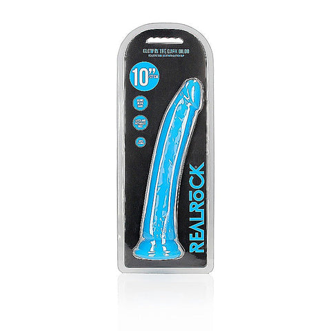 10 Inch Slim Glow in the Dark Neon Dong by Shots Toys